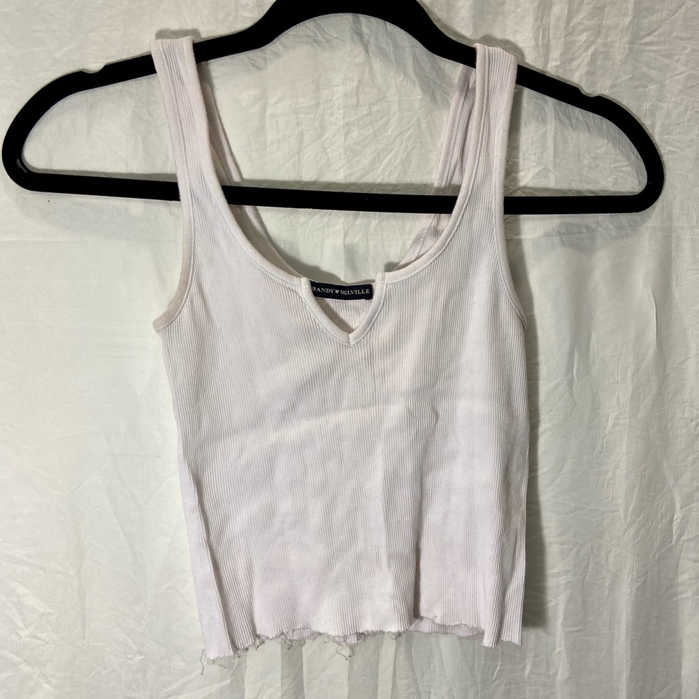 White brandy tank top